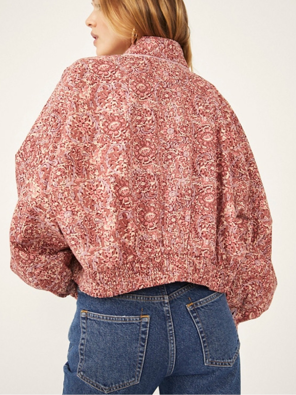 NWT Free People Rosalina Floral Jacket Size Medium - Picture 13 of 14